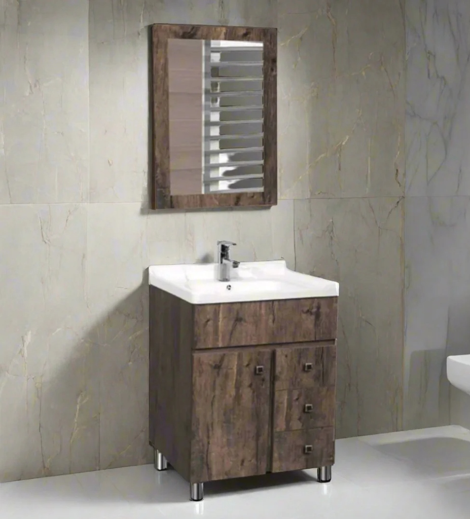 Walnut Vanity Ensemble